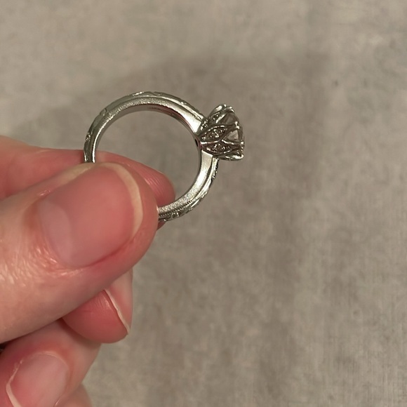 Tacori engagement ring Sterling Silver - Picture 9 of 13